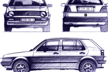 VW Golf im Rückblick: Der Golf II (1983 - 1992)