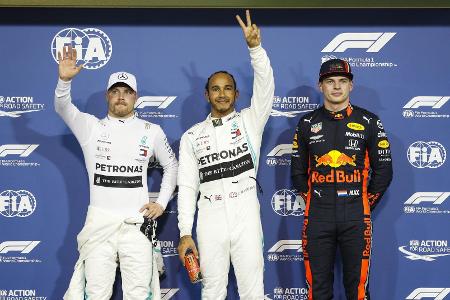 Lewis Hamiloton sicherte sich die letzte Pole-Position der Saison 2019 Lewis Hamiloton sicherte sich die letzte Pole-Position der Saison 2019