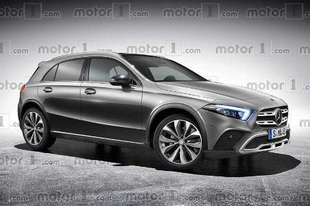 Mercedes GLA:-Neue Version soll zehn Zentimeter höher werden