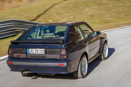 Zeitreise: Unterwegs im Audi Sport quattro von 1984