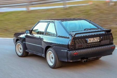 Zeitreise: Unterwegs im Audi Sport quattro von 1984