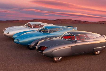 Alfa Romeo B.A.T. 5, 7 und 9: Bildschöne Studien von Bertone