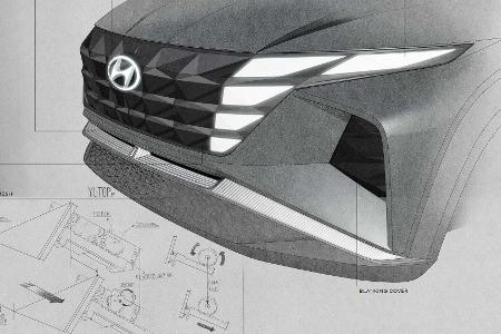 Hyundai Vision T: Tucson-Ausblick mit Plug-in-Hybrid-Antrieb