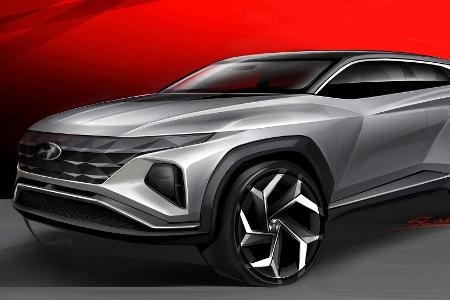 Hyundai Vision T: Tucson-Ausblick mit Plug-in-Hybrid-Antrieb