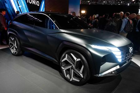 Hyundai Vision T: Tucson-Ausblick mit Plug-in-Hybrid-Antrieb
