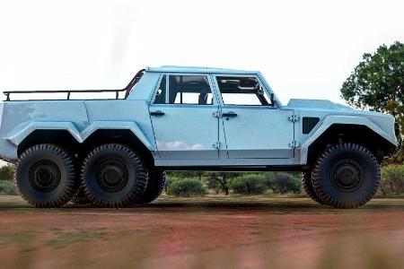 Lamborghini LM002 6x6 Rendering: Offroad-Wahnsinn für alle