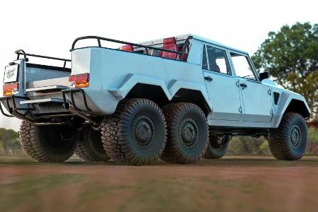 Lamborghini LM002 6x6 Rendering: Offroad-Wahnsinn für alle