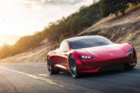 Der neue Tesla Roadster startet 2020 – mit 1.000 Kilometer Reichweite