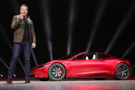 Der neue Tesla Roadster startet 2020 – mit 1.000 Kilometer Reichweite