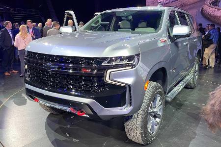 Chevrolet Suburban und Tahoe (2021): Neue Mega-SUVs vorgestellt