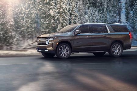 Chevrolet Suburban und Tahoe (2021): Neue Mega-SUVs vorgestellt
