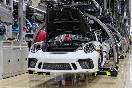 Letzter Porsche 911 der Generation 991 gebaut