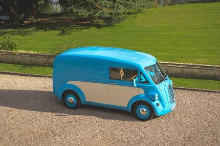 Morris Commercial JE: Elektro-Lieferwagen mit tollem Retro-Design Morris Commercial JE: Elektro-Lieferwagen mit tollem Retro-Design