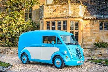 Morris Commercial JE: Elektro-Lieferwagen mit tollem Retro-Design Morris Commercial JE: Elektro-Lieferwagen mit tollem Retro-Design
