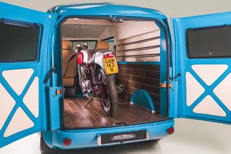 Morris Commercial JE: Elektro-Lieferwagen mit tollem Retro-Design Morris Commercial JE: Elektro-Lieferwagen mit tollem Retro-Design