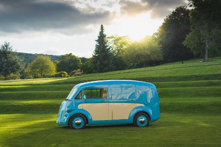 Morris Commercial JE: Elektro-Lieferwagen mit tollem Retro-Design Morris Commercial JE: Elektro-Lieferwagen mit tollem Retro-Design