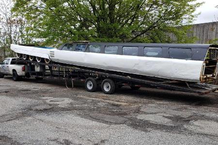 Das längste Auto der Welt ist ein Cadillac Eldorado mit 26 Rädern