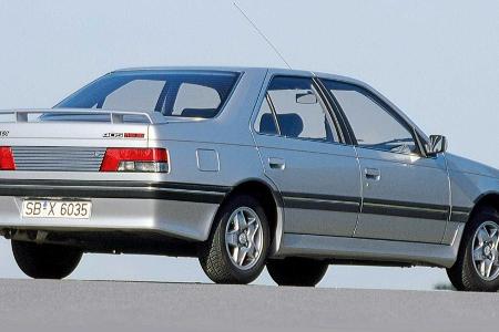 Peugeot 405 Mi16 (1987): Brandstifter im Limousinen-Gewand