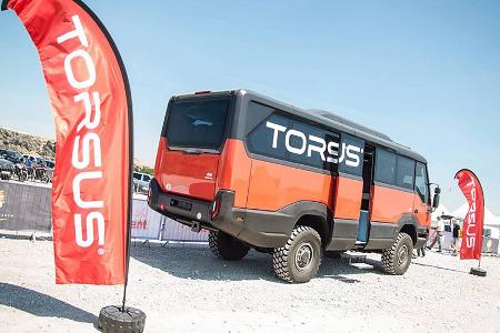 Torsus Praetorian: Ultra-robuster Schwerlast-Bus für extremes Gelände
