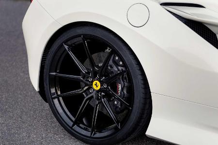 Ferrari F8 Tributo von Novitec hat große Kraft und große Räder Ferrari F8 Tributo von Novitec hat große Kraft und große Räder