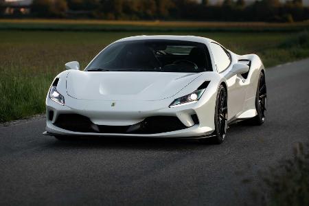 Ferrari F8 Tributo von Novitec hat große Kraft und große Räder Ferrari F8 Tributo von Novitec hat große Kraft und große Räder