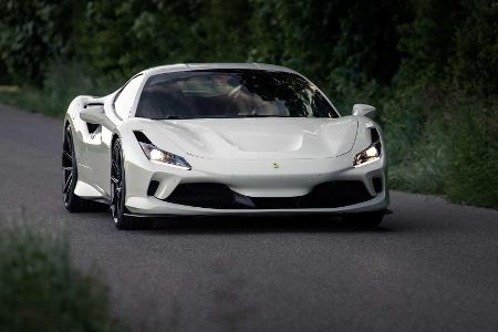 Ferrari F8 Tributo von Novitec hat große Kraft und große Räder Ferrari F8 Tributo von Novitec hat große Kraft und große Räder