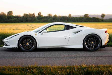 Ferrari F8 Tributo von Novitec hat große Kraft und große Räder Ferrari F8 Tributo von Novitec hat große Kraft und große Räder