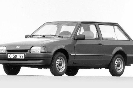 Ford Escort Mk3 (1980-1990): Codename Erika