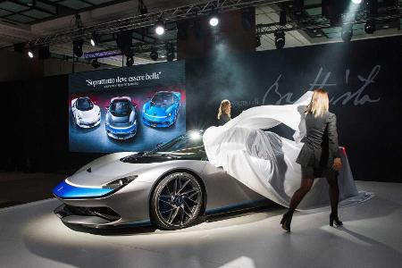 Pininfarina Battista Anniversario soll 350 km/h fahren können