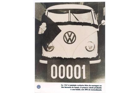 70 Jahre VW Bulli: Ein Rückblick in Bildern