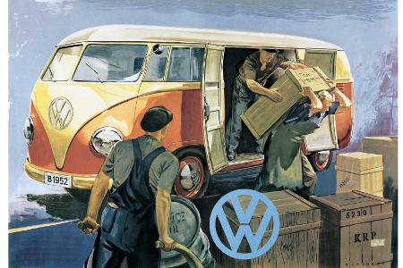 70 Jahre VW Bulli: Ein Rückblick in Bildern