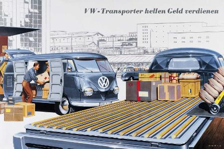 70 Jahre VW Bulli: Ein Rückblick in Bildern