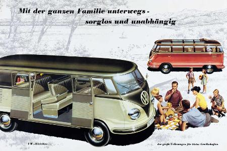 70 Jahre VW Bulli: Ein Rückblick in Bildern