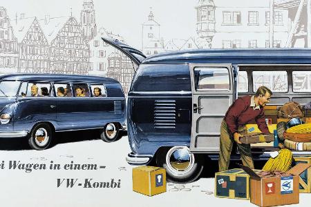 70 Jahre VW Bulli: Ein Rückblick in Bildern