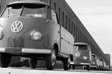 70 Jahre VW Bulli: Ein Rückblick in Bildern
