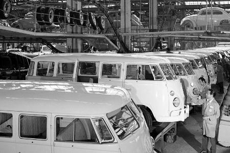 70 Jahre VW Bulli: Ein Rückblick in Bildern