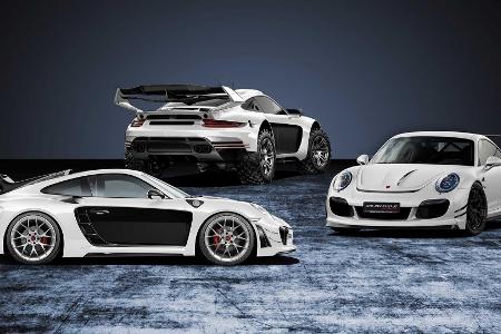 Gemballa teasert heftigen Offroad-Porsche 911