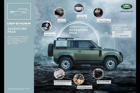 Land Rover Defender 90: Jetzt auch als Dreitürer bestellbar