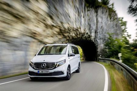 Mercedes EQV: Elektrische V-Klasse debütiert mit 405 km Reichweite