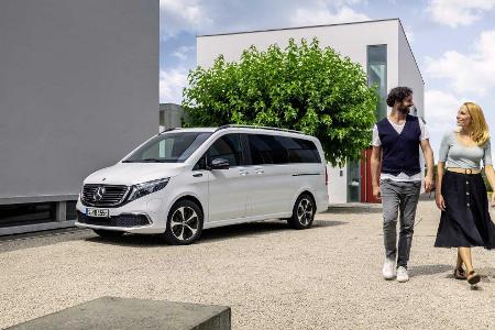 Mercedes EQV: Elektrische V-Klasse debütiert mit 405 km Reichweite