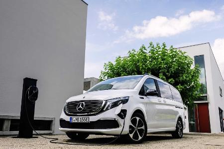 Mercedes EQV: Elektrische V-Klasse debütiert mit 405 km Reichweite