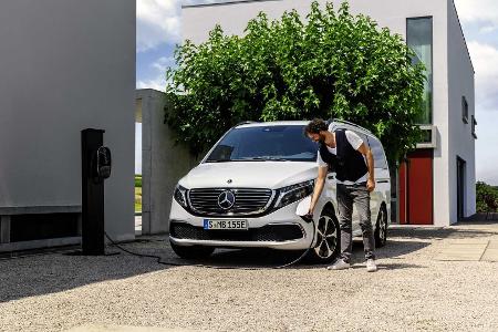 Mercedes EQV: Elektrische V-Klasse debütiert mit 405 km Reichweite