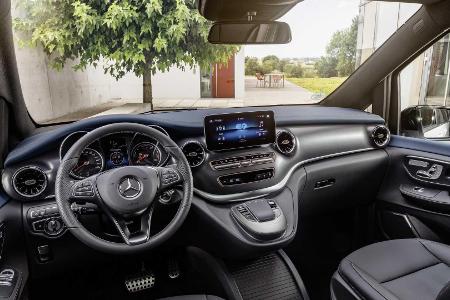 Mercedes EQV: Elektrische V-Klasse debütiert mit 405 km Reichweite