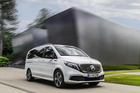 Mercedes EQV: Elektrische V-Klasse debütiert mit 405 km Reichweite