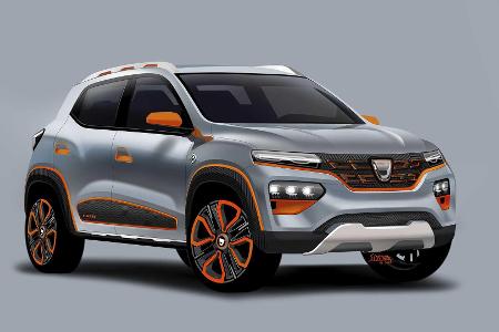 Dacia Spring Electric: Designstudie gibt Ausblick auf Elektro-SUV