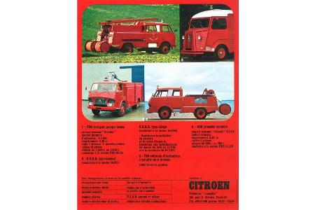 Citroën Typ N350 Belphégor: Französische Feuerwehr
