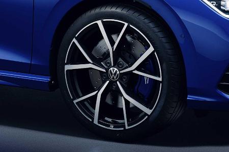 VW Golf R (2021): 320 PS starke Topversion rollt mit Torque Vectoring an