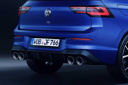 VW Golf R (2021): 320 PS starke Topversion rollt mit Torque Vectoring an