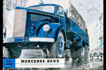 Mercedes-Benz L 6600: Legendärer Laster