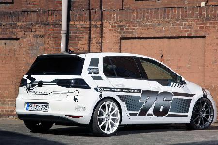 Das ist ein getunter VW e-Golf